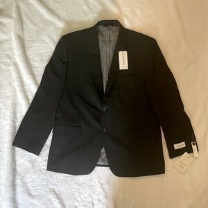 𝅺nwt men’s J.M. Haggar blazer color black size 42 short